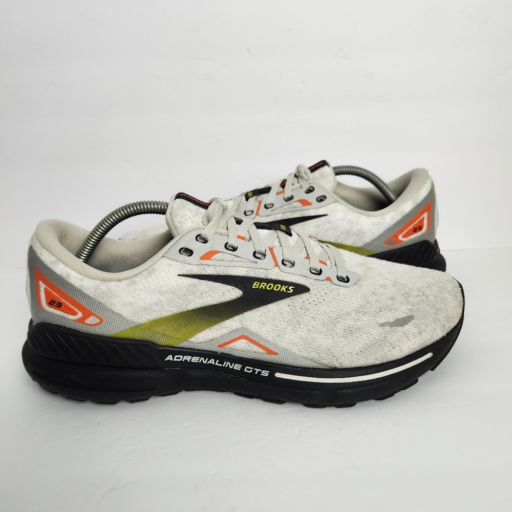Brooks Adrenaline GTS 3 Mens 11.5 Light Gray Lace Up Comfort Running Sneakers